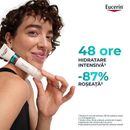 Fluid pentru fata hidratant Dermo Pure, 40 ml, Eucerin 665647