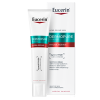 Fluid pentru fata hidratant Dermo Pure, 40 ml, Eucerin