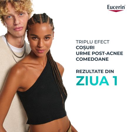 Ser cu tripla actiune Dermo Pure, 40 ml, Eucerin 665655