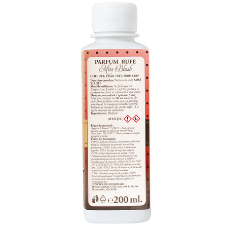 Parfum de rufe Miss Blush, 200 ml, Cashmere Aroma 665730