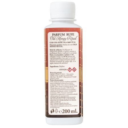 Parfum de rufe Old Money Ritual, 200 ml, Cashmere Aroma 665737