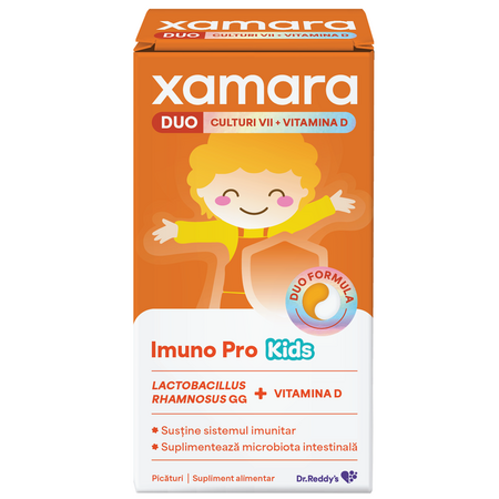 Picaturi Xamara Duo Imuno Pro Kids, 10 ml, Dr. Reddys