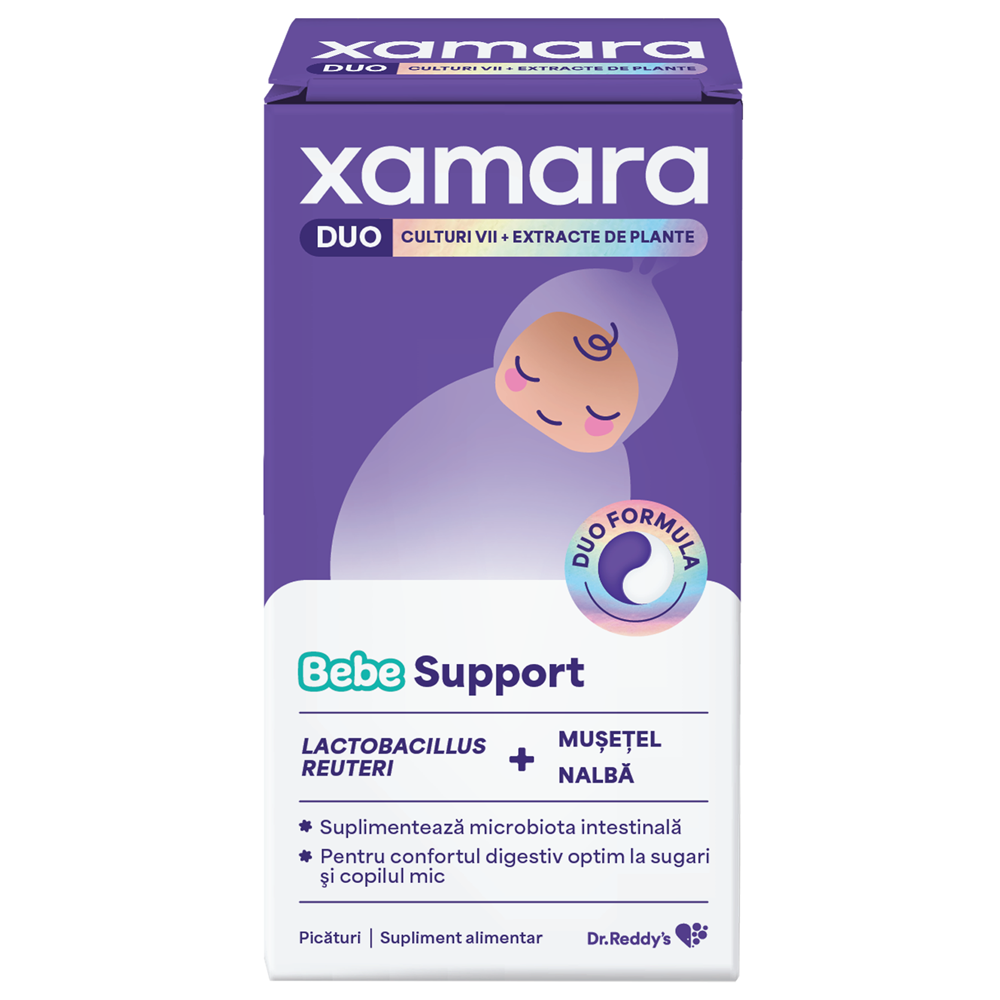 Picaturi Xamara Duo Bebe Suport, 14 ml, Dr. Reddys