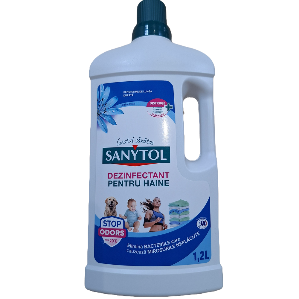 Dezinfectant pentru haine Active Fresh, 1200 ml, Sanytol