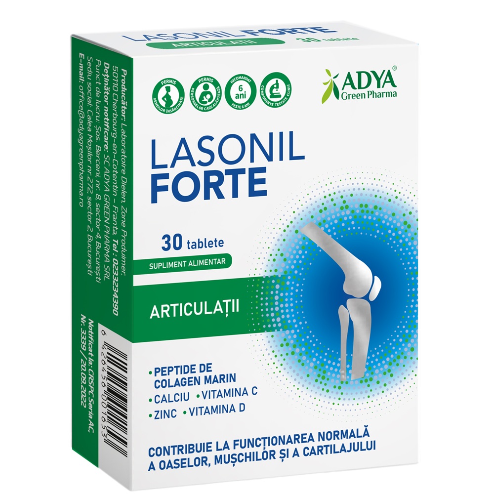 Lasonil Forte, 30 tablete, Adya Green Pharma