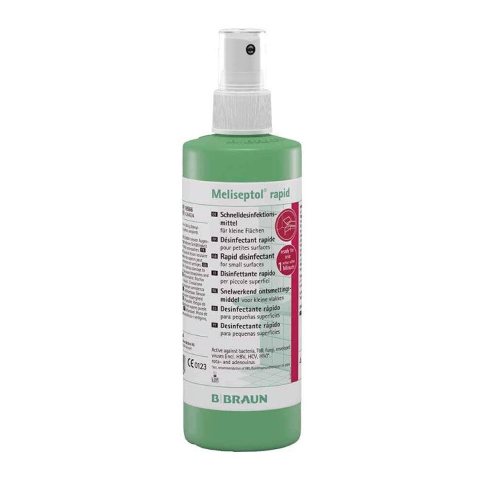 Dezinfectant pentru suprafete mici Meliseptol Rapid, 250 ml, B. Braun