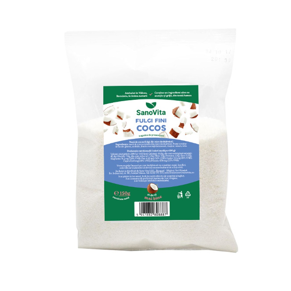 Nuca de cocos, 150 g, Sanovita