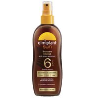 Ulei spray bronzant cu protectie solara SPF 6 Bronzare Intensa, 150 ml, Elmiplant Sun