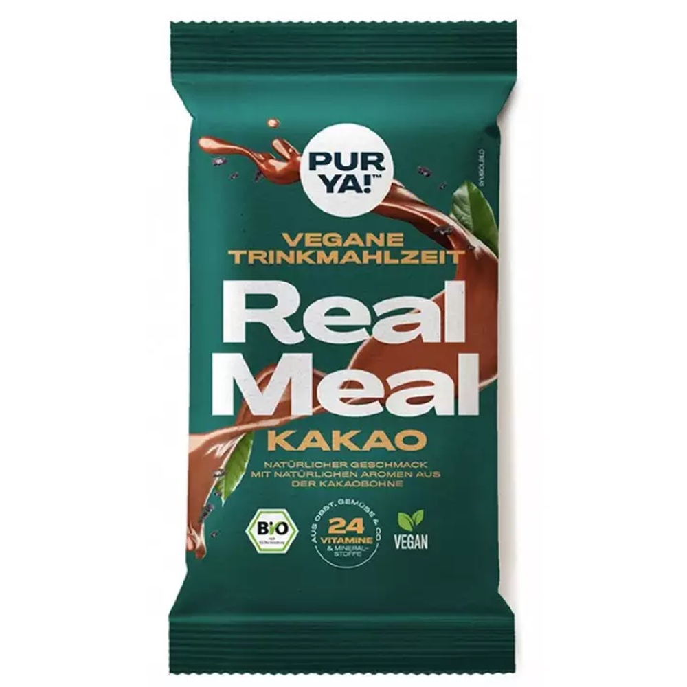 Bautura cu cacao si multivitamine Real Meal Kakao, 110 g, Pur Ya