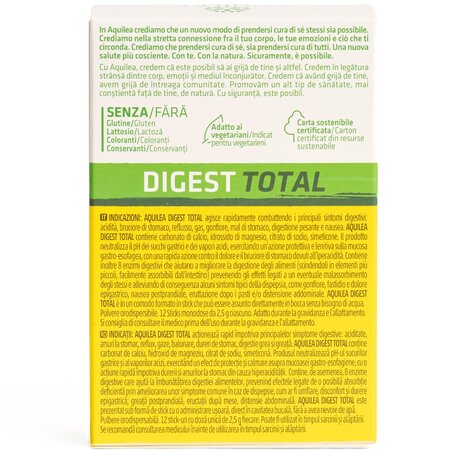 Digest total Aquilea, 12 plicuri, Uriach 721341