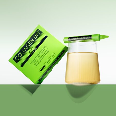 Fiole cu colagen Detox, 14 fiole x 10 ml, Collagen Lift 666051