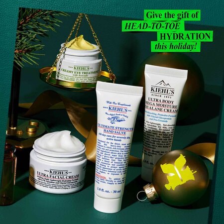 Set Crema pentru corp 30 ml + Crema hidratanta 28 ml + Crema pentru zona ochilor cu avocado 14 ml + Crema pentru maini uscate 30 ml Mini Moistures, Kiehl's 666124