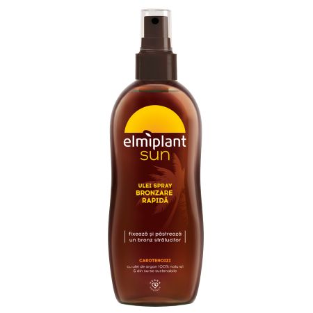 Ulei spray pentru bronzare rapida Sun, 150 ml, Elmiplant