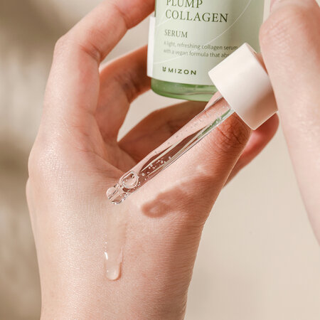 Ser de fata antirad intens hidratant cu collagen Phyto Plump Collagen, 30 ml, Mizon 666173