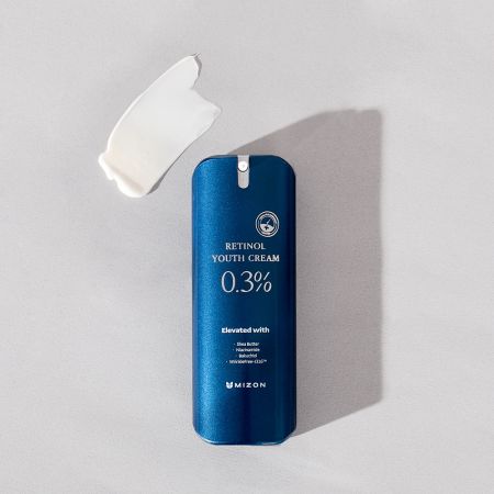 Crema de fata antirid cu 0.3% retinol pur Retinol Youth, 26 grame, Mizon 666178