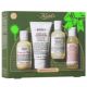 Set Sampon cu amino acid 75 ml + Balsam cu amino acid 75 ml + Gel de dus cu grapefruit 65 ml + Crema de corp 75 ml Oh so soft&sudsy, Kiehl's 666187