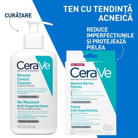Plasturi anti-imperfectiuni, 22 bucati, CeraVe 666290