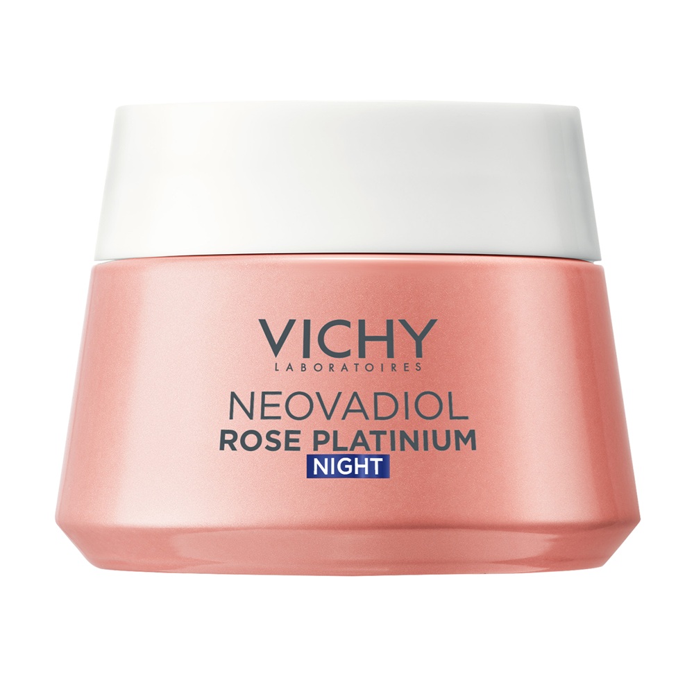 Crema de noapte cu efect de redensificare si revitalizare Neovadiol Rose Platinium, 50 ml, Vichy