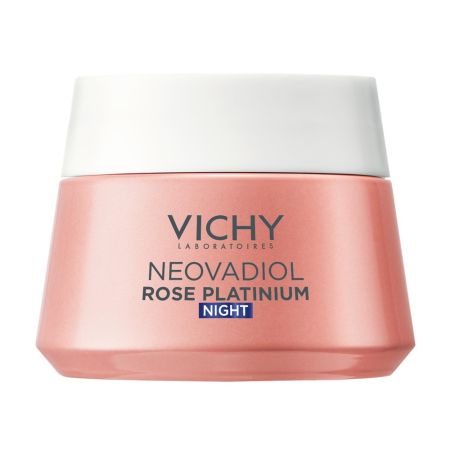 Crema de noapte cu efect de redensificare si revitalizare Neovadiol Rose Platinium, 50 ml, Vichy