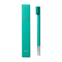 Periuta de dinti Medium Turquoise Blue Silver, 1 bucata, Apriori