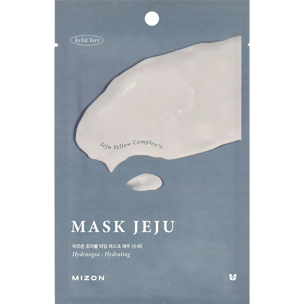 Masca de fata tip servetel cu extract de hortensie Joyful Time, 23 grame, Mizon