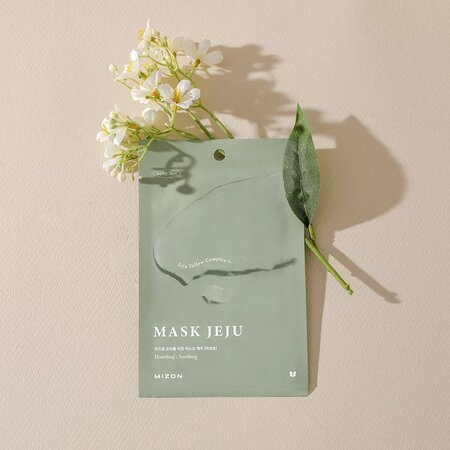Masca de fata tip servetel heartleaf Joyful Time, 23 grame, Mizon 666420