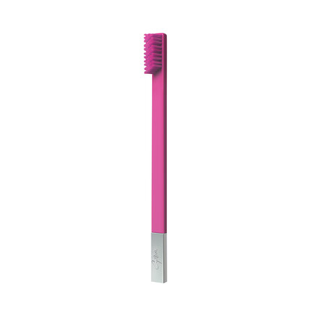 Periuta de dinti Soft Bubblegum Pink Silver, 1 bucata, Apriori 666424