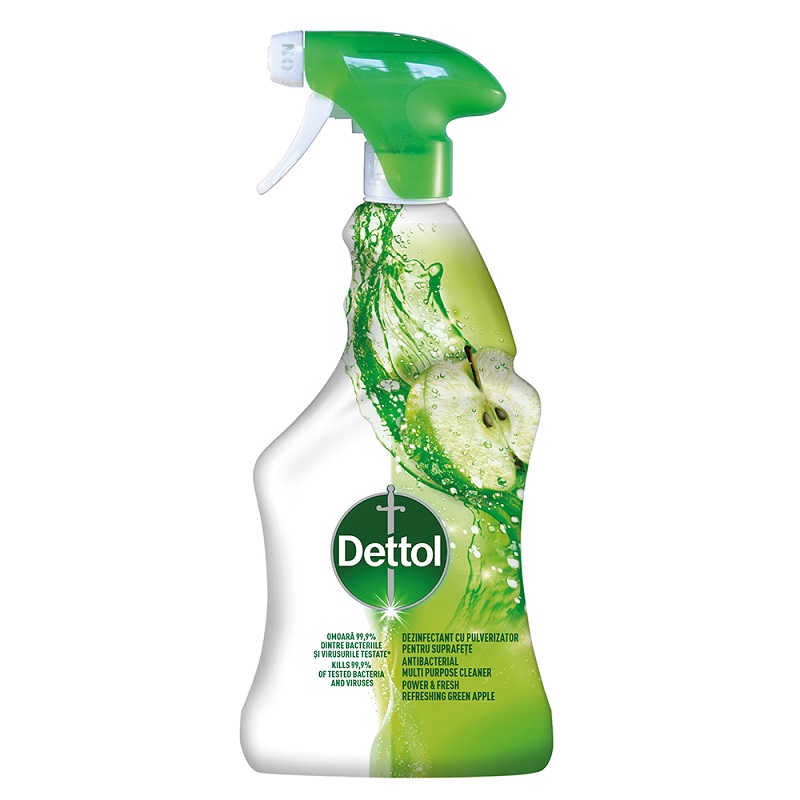 Spray multifunctional Green Apple, 500 ml, Dettol