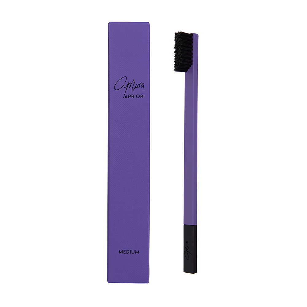 Periuta de dinti Medium Lavender Luster, 1 bucata, Apriori