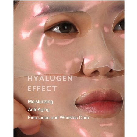 Masca de fata  tip servetel cu acid hialuronic Hyalugen, 35 gramae, Mizon 666474