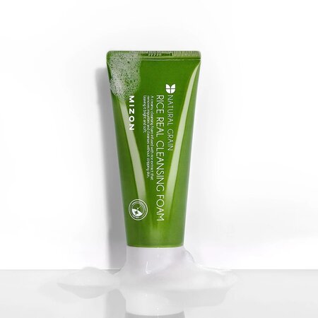 Spuma de curatare Rice Real Cleansing Foam, 150 ml, Mizon 666549