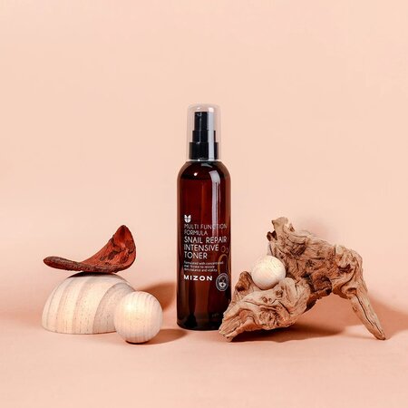 Toner de fata cu extract de melc Snail, 100 ml, Mizon 666584
