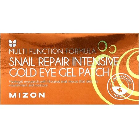 Plasturi hidrogel pentru ochi cu extract de melc și aur 24K Snail, 84 grame, Mizon 666688