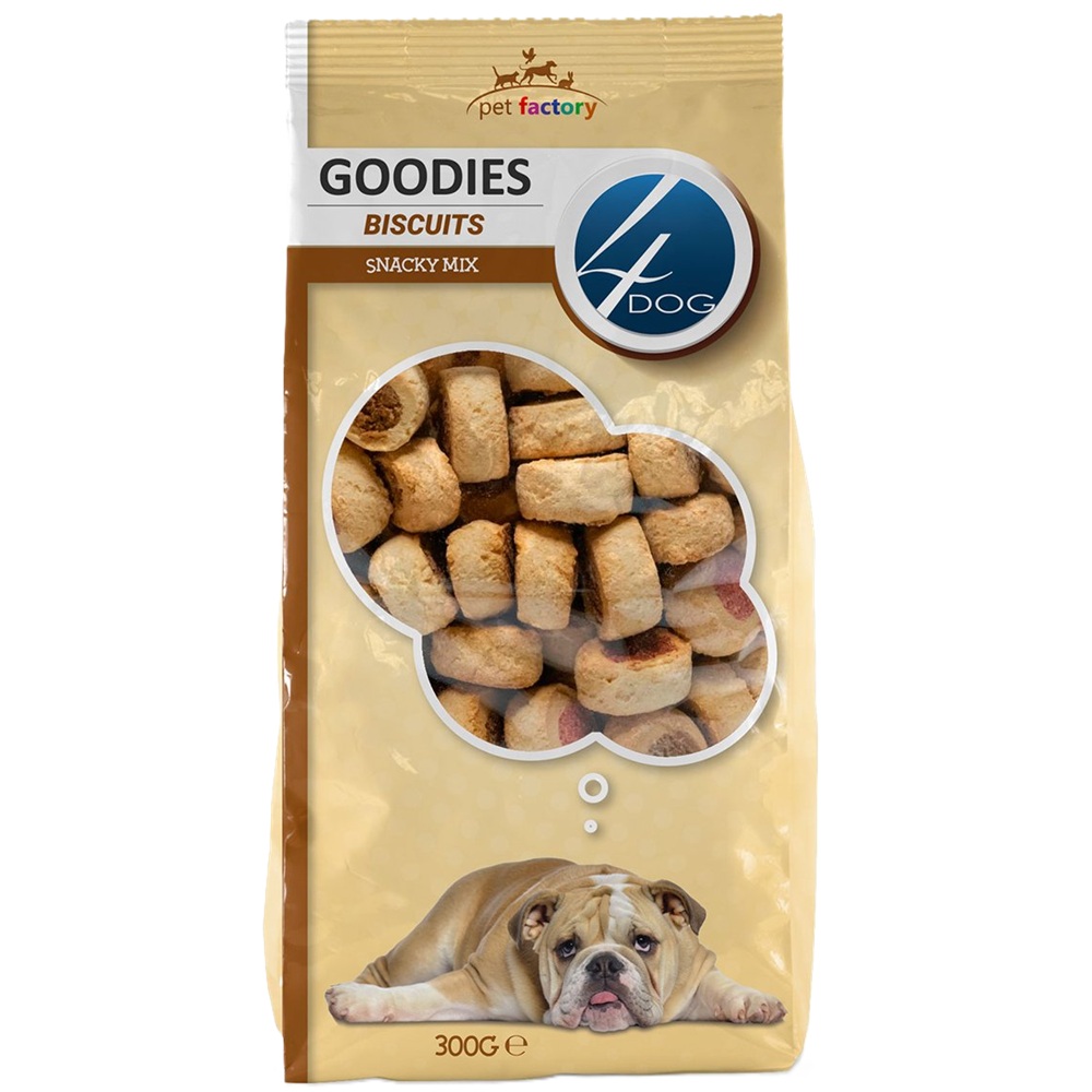 Biscuiti pentru caini Mix Goodies, 300 g, 4Dog