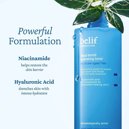 Toner de fata hidratant Aqua Bomb, 200 ml, Belif 667118
