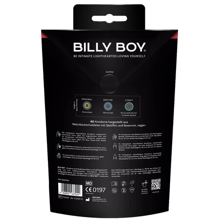 Prezervative All Pleasure, 40 bucati, Billy Boy 667140