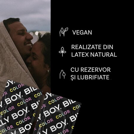 Prezervative Aroma Mix, 6 bucati, Billy Boy 667161