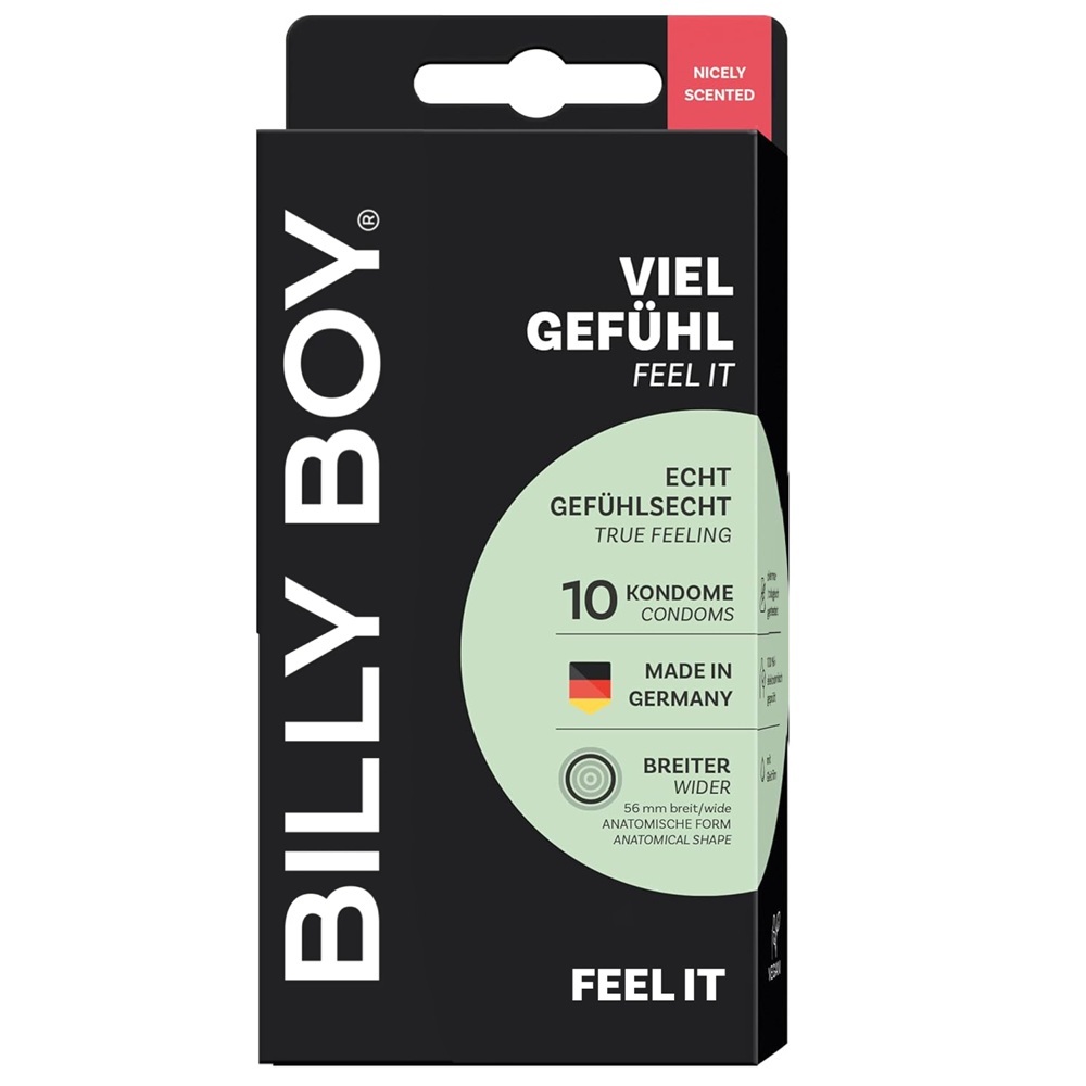 Prezervative Feel It, 10 bucati, Billy Boy