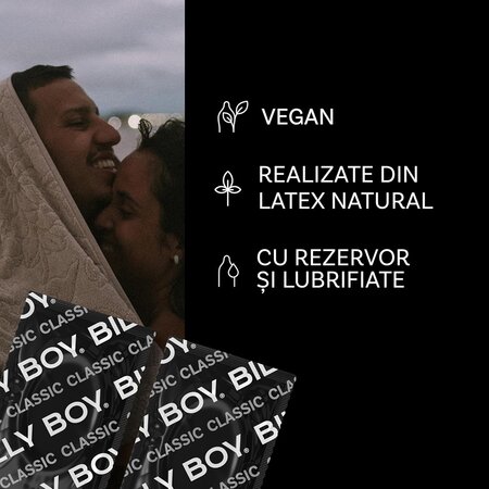 Prezervative Feel It, 3 bucati, Billy Boy 667194