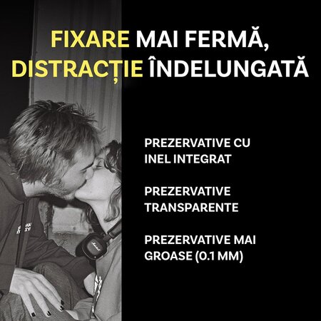 Prezervative Love Longer, 3 bucati, Billy Boy 667243