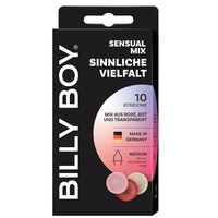 Prezervative Sensual Mix, 10 bucati, Billy Boy