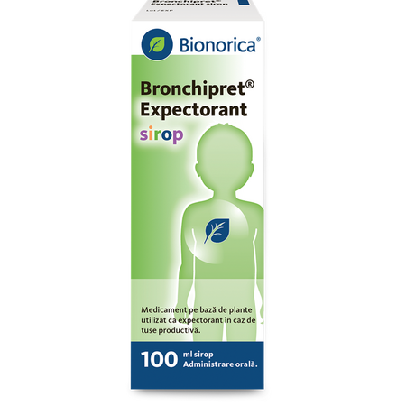 Bronchipret Expectorant sirop, 100 ml, Bionorica 667891