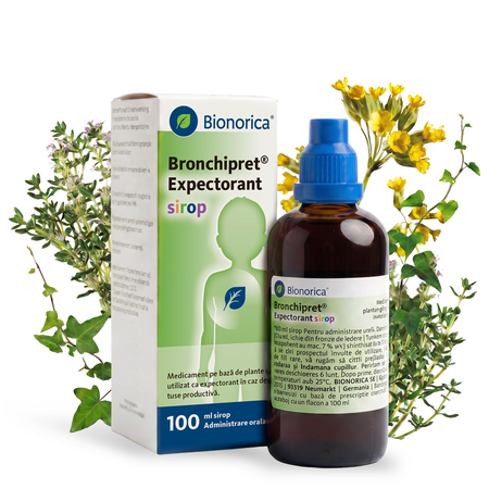 Bronchipret Expectorant sirop, 100 ml, Bionorica 748545