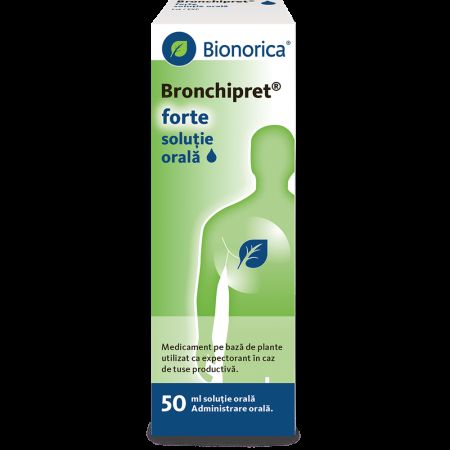 Bronchipret forte soluție orală, 50 ml, Bionorica 667902
