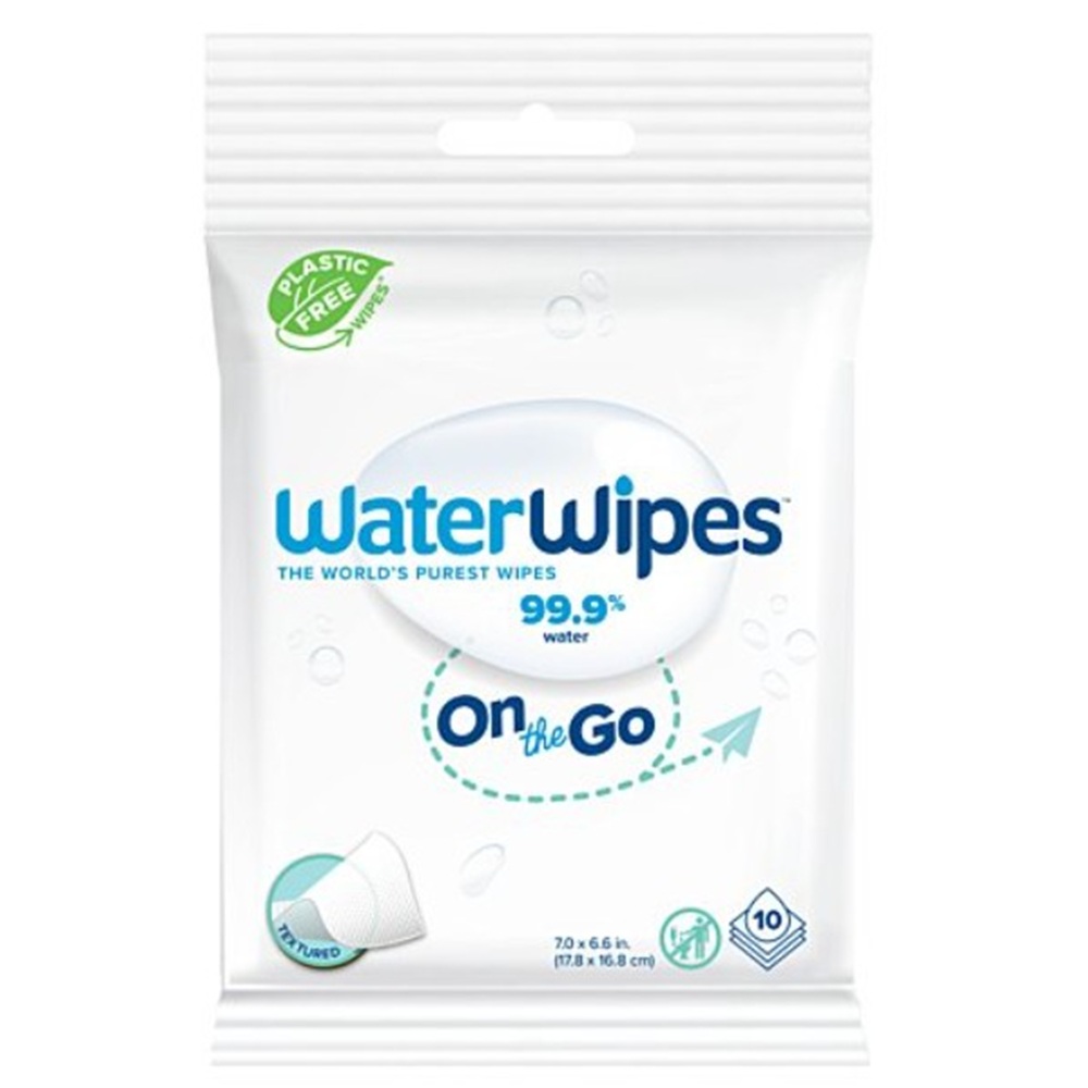 Servetele umede On the GO, 10 bucati, WaterWipes