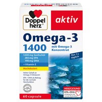 Omega 3, 1400 mg, 60 capsule, Doppelherz