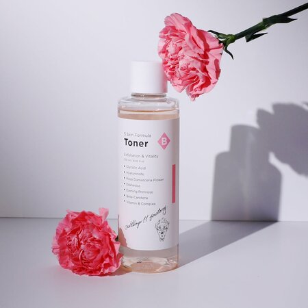 Toner de fata exfoliant 5 Skin Formula, 250 ml, Village 11 Factory 668525