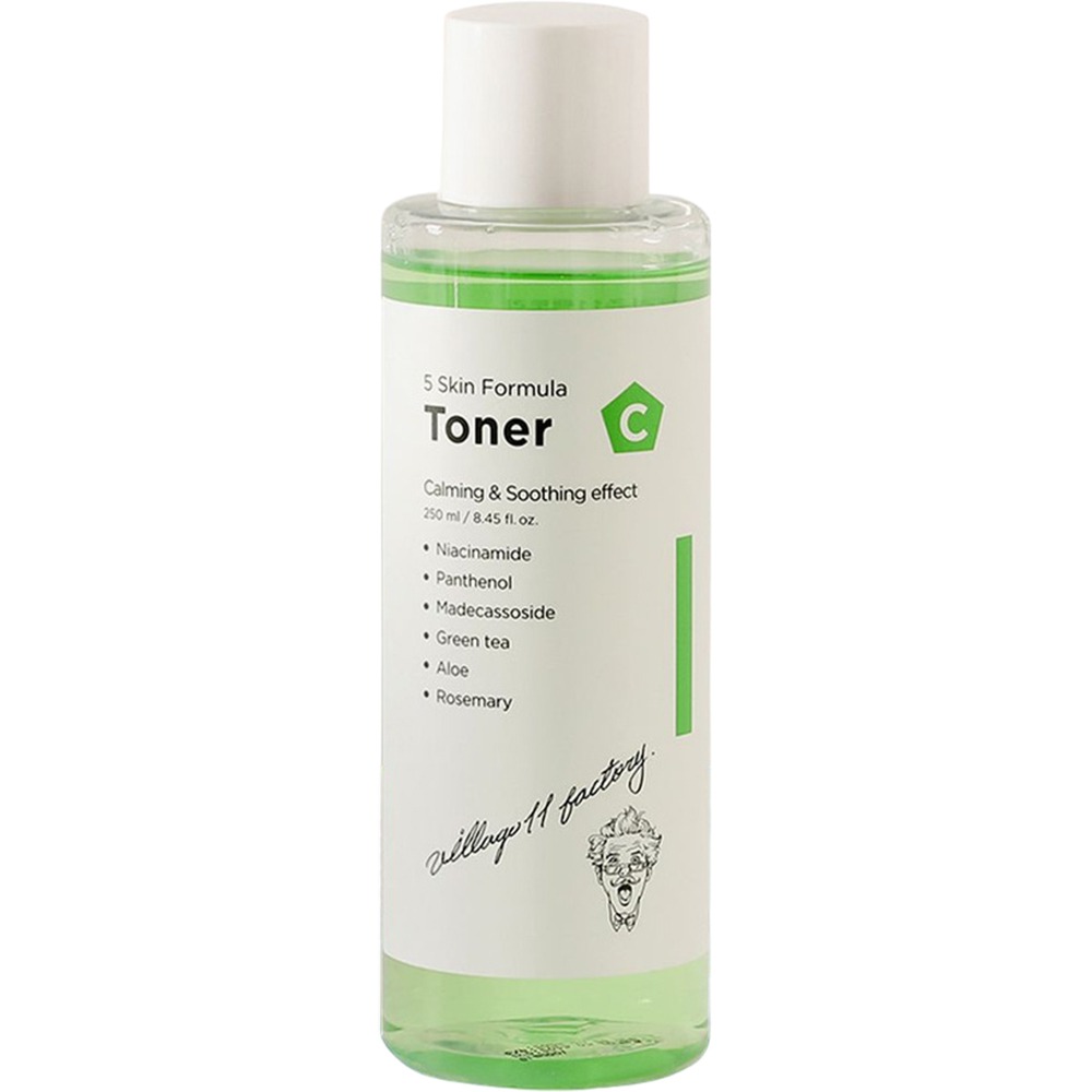 Toner de fata calmant 5 Skin Formula, 250 ml, Village 11 Factory