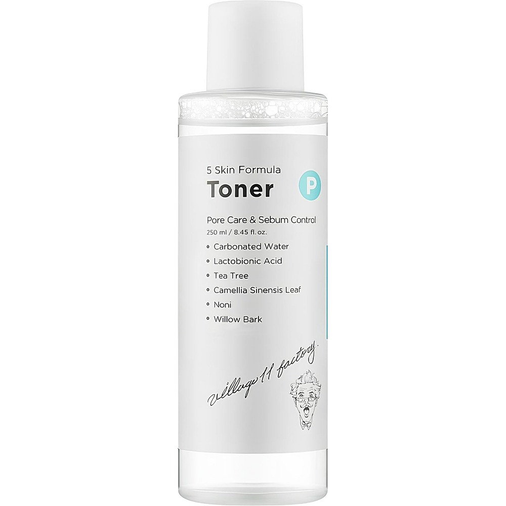 Toner de fata echilibrant 5 Skin Formula, 250 ml, Village 11 Factory