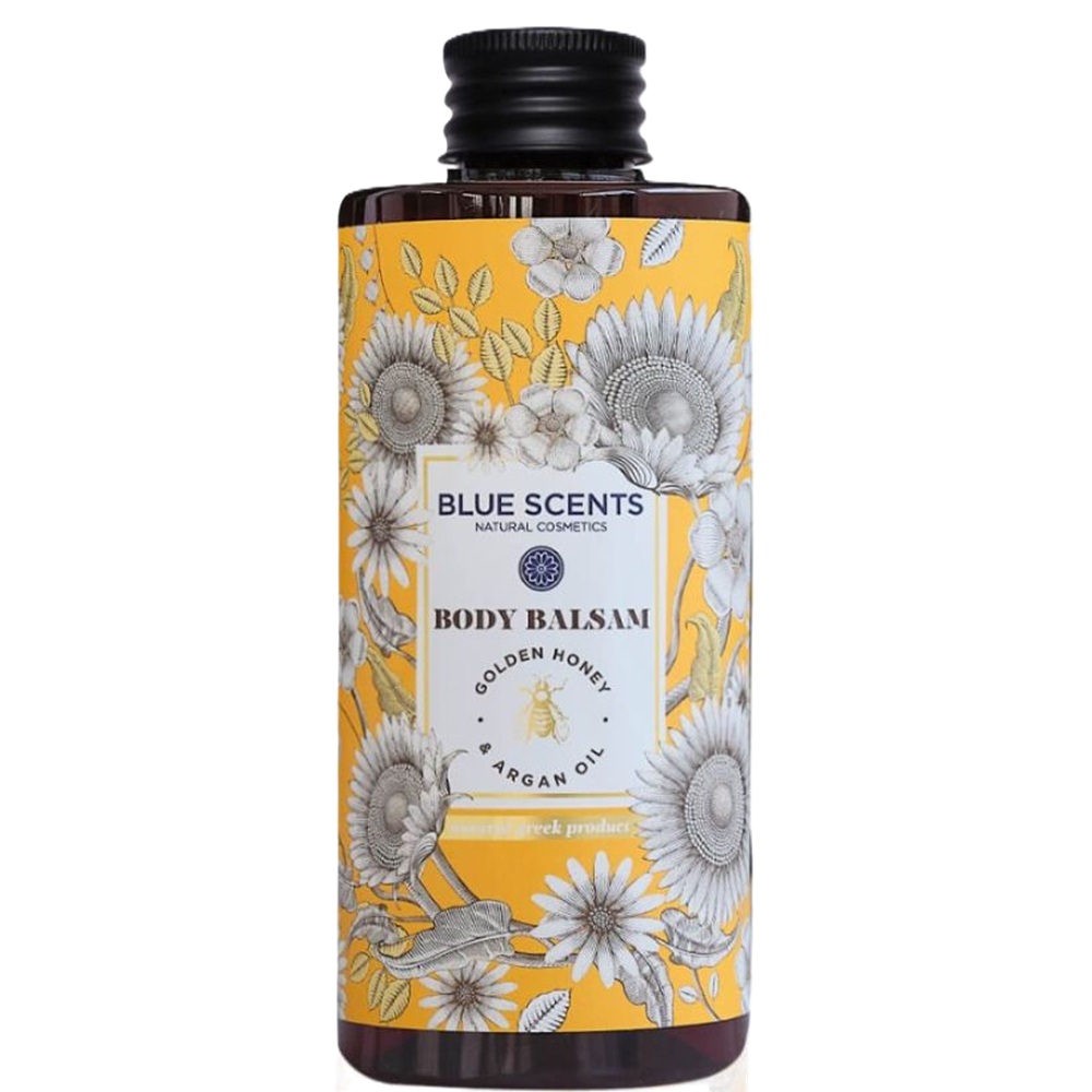 Balsam hidratant pentru corp cu miere si ulei de argan Golden Honey & Argan Oil, 300 ml, Blue Scents